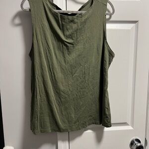 Universal Thread Khaki Green Tank Top